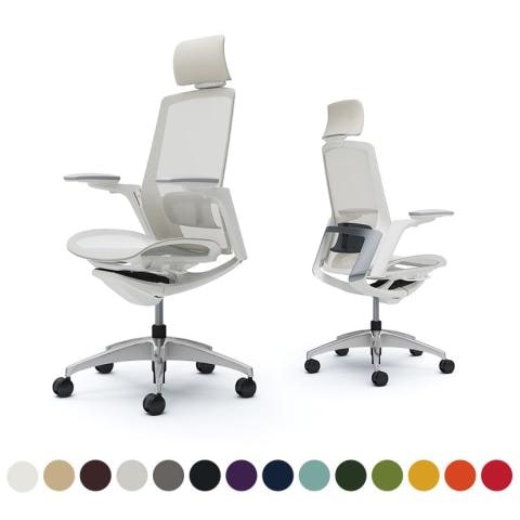 エクストラハイバック 座メッシュ アジャストアーム C78AFZ