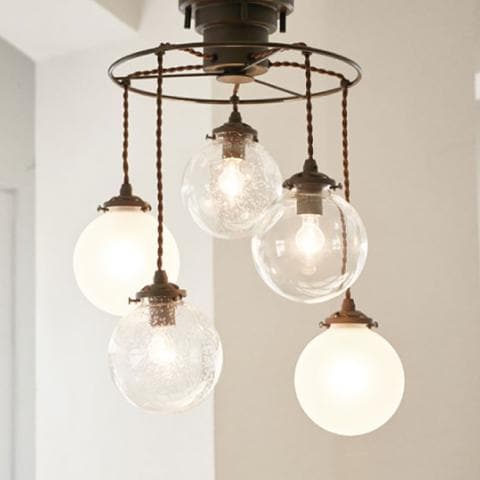 ペンダントライト オレリア5(LED電球付き)