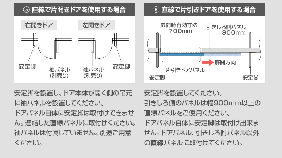 レイアウトの際の注意事項・設置の目安③