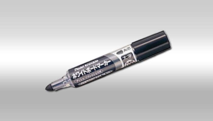 (まとめ) ぺんてる ホワイトボードマーカー タフ 中字丸芯 黒 MW50M-A 1本 〔×100セット〕 まとめ） ぺんてる ホワイトボードマーカー タフ 中字丸芯 黒 MW50M-A