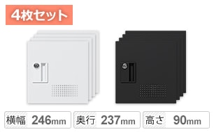 専用扉（シリンダー錠タイプ）