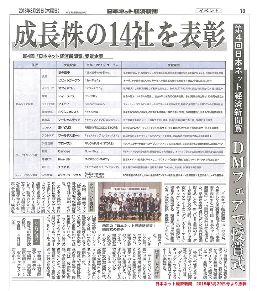 日本ネット経済新聞2018年3月29日号