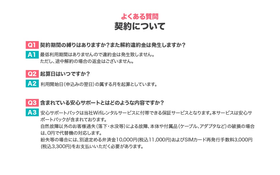 DXHUB FAQ 契約について1