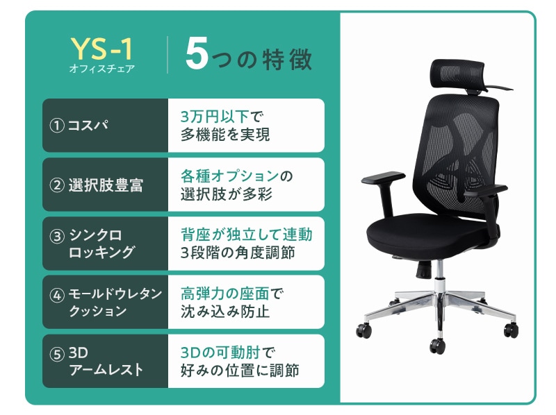 YS-1のココがおすすめ！