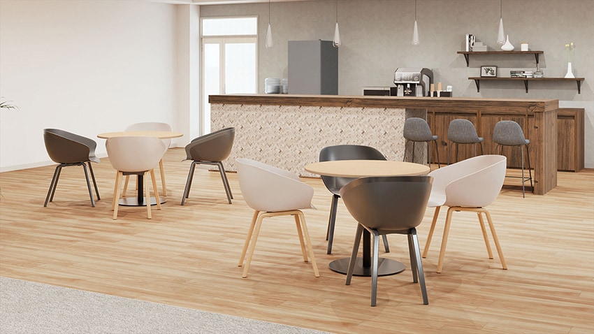 気分転換にも最適な、カフェのようなくつろぎスペース