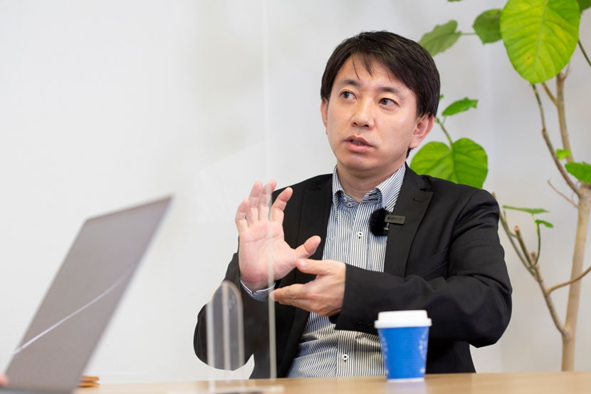 オフィスコム株式会社 商品企画部 本部長　那波