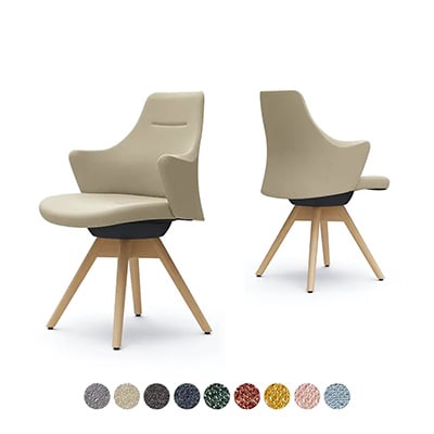 リラックス・集中のどちらでも快適に座れる「オカムラ ライブス Lives ワークチェア Work Chair CD63YR 」