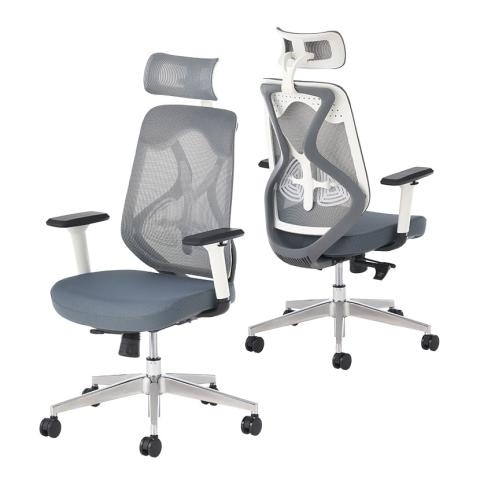 オフィスチェア YS-1 可動肘 ヘッドレスト付き