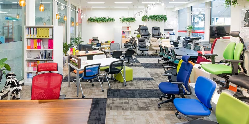 大阪・天満橋のオフィス家具ショールーム