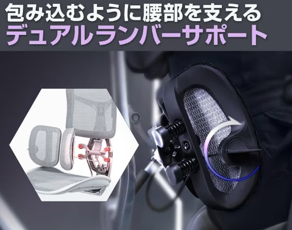 デュアルランバーサポート