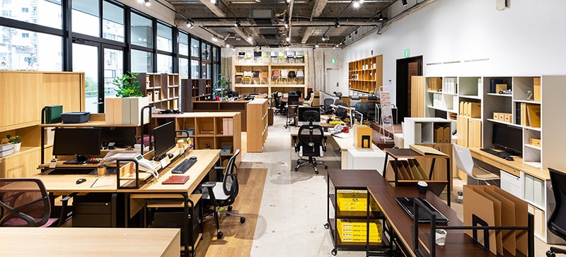 愛知・名古屋のオフィス家具ショールーム