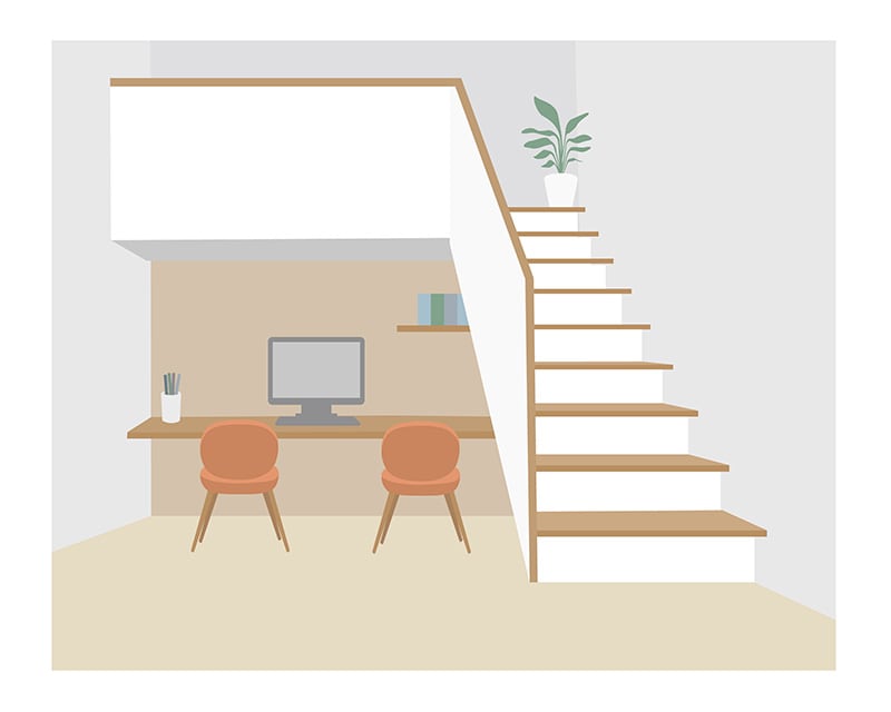 階段下ワークスペースとは?