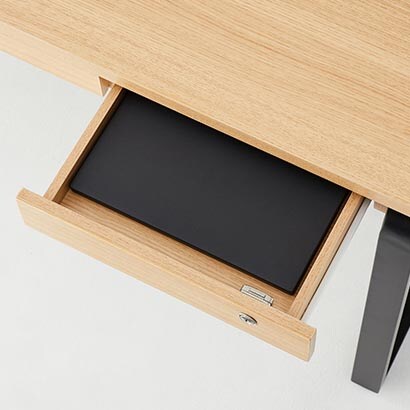 カギ付きで使いやすい