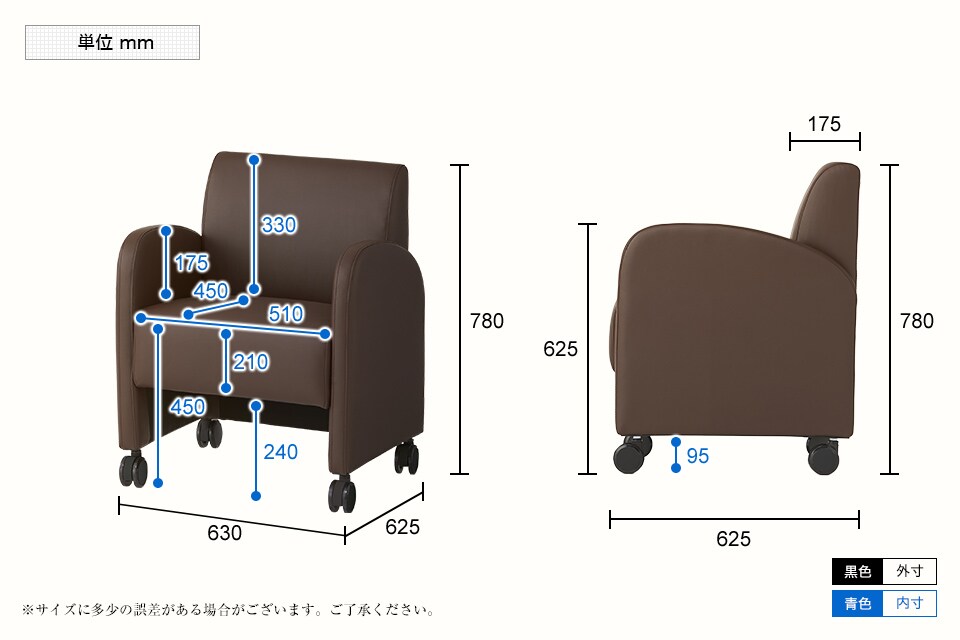 MTS201-PS1CA-8 商品サイズ2