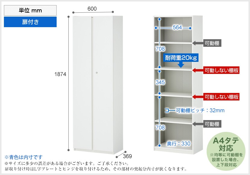 PESPA-CB-5TR-5DR 商品サイズ1