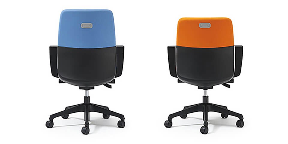 ■プラス 652123)事務イス カイル KB-HL63SL YG KBHL63SLYG(1968173)[送料別途お見積り][法人限定][外直送] プラス デスクチェア オフィスチェア カイル ハイバック 肘なし KC-HL63SL ブラック 652-115