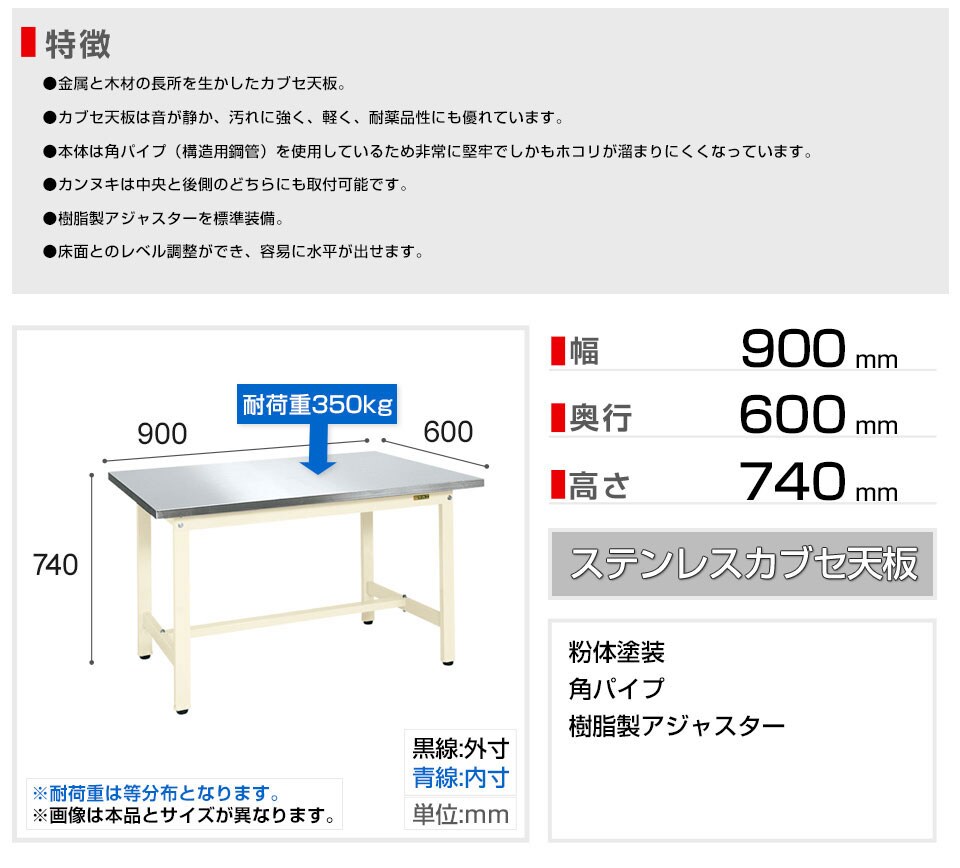 SKE-KS-096HCSU 商品サイズ1