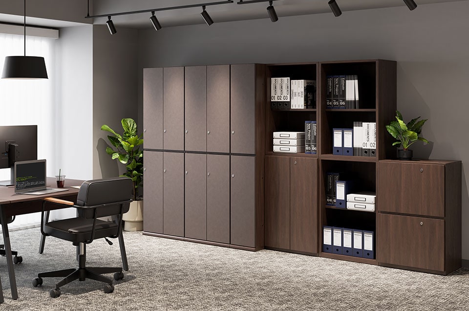 空間の品格を高める、木目調デザイン