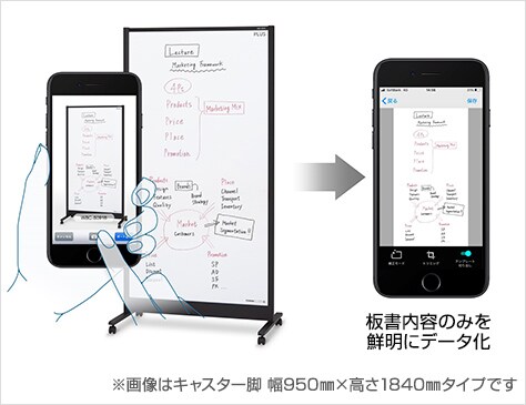便利なマグネットトレイ付き