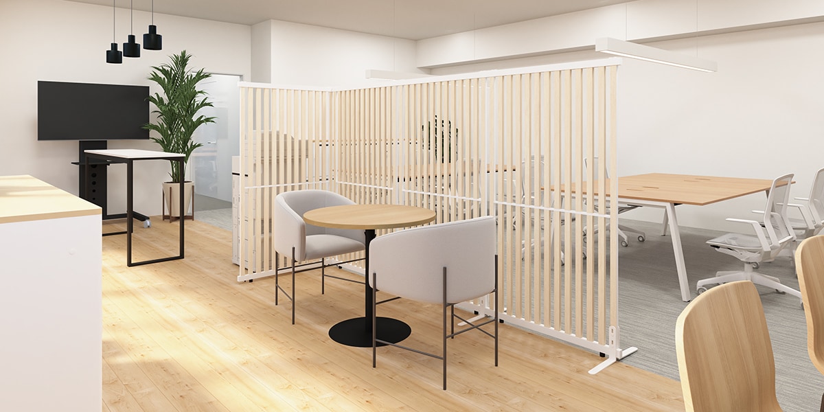 【約30坪・8～10名用】戦略的コミュニケーションを促進するスマートワークオフィス