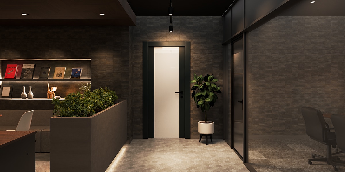 【30坪・11人用】集中して働きやすい小規模おしゃれオフィス