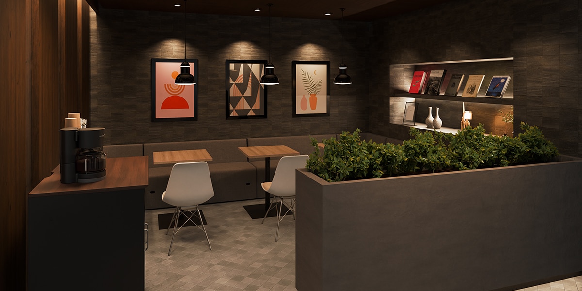 【30坪・11人用】集中して働きやすい小規模おしゃれオフィス