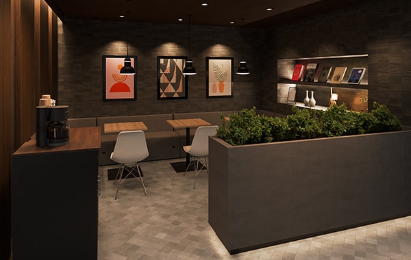 【30坪・11人用】集中して働きやすい小規模おしゃれオフィス