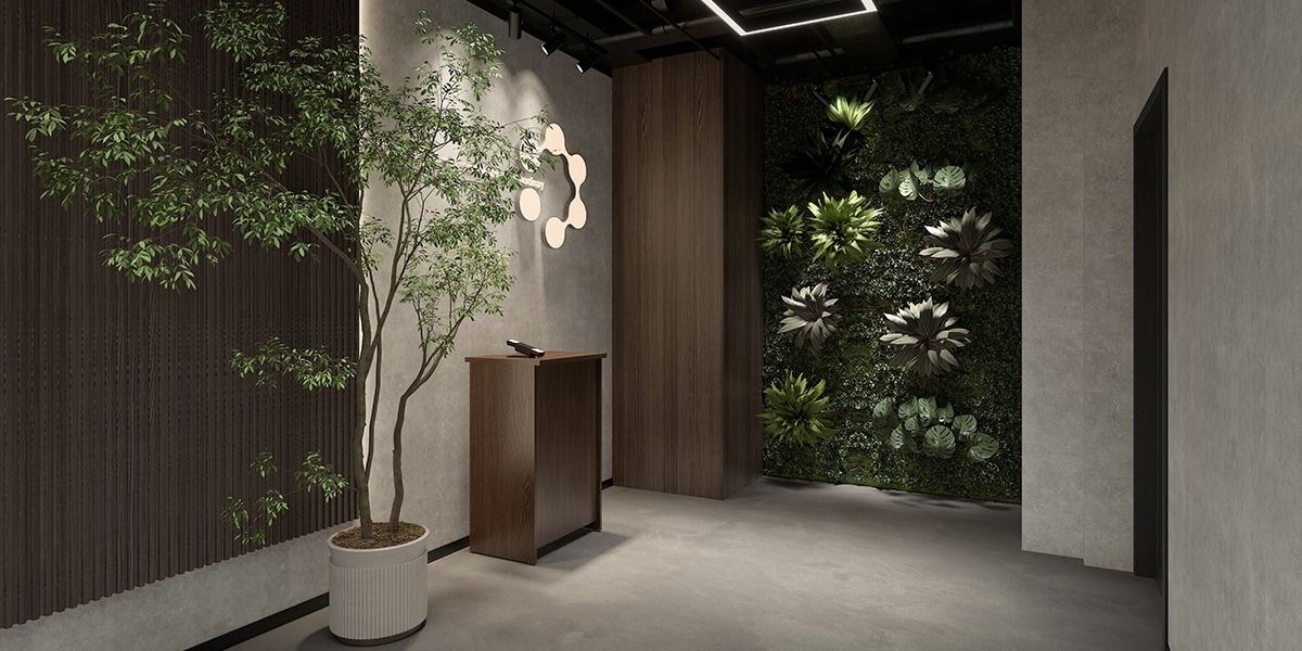 【12坪・4人用】予算約30万円で実現!ナチュラル×ブラックのおしゃれオフィス空間