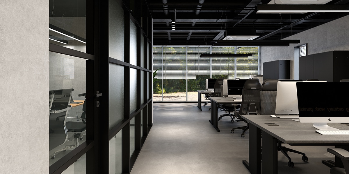 【12坪・4人用】予算約30万円で実現!ナチュラル×ブラックのおしゃれオフィス空間