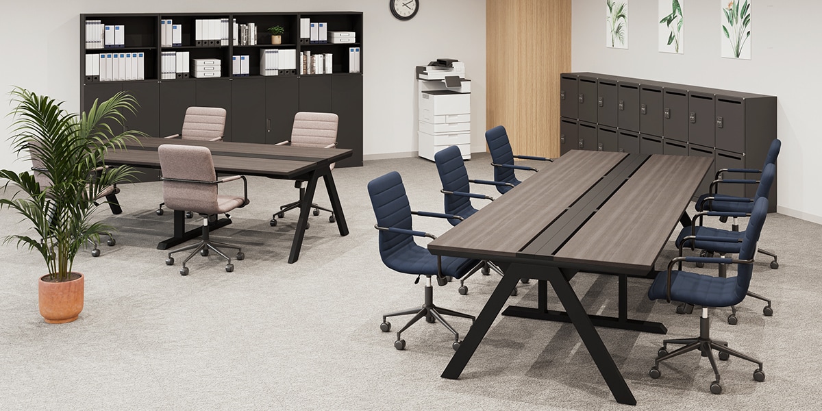 【約50坪・14人用】働き方を自由に選べる、カフェ×コワーキング発想のオフィス