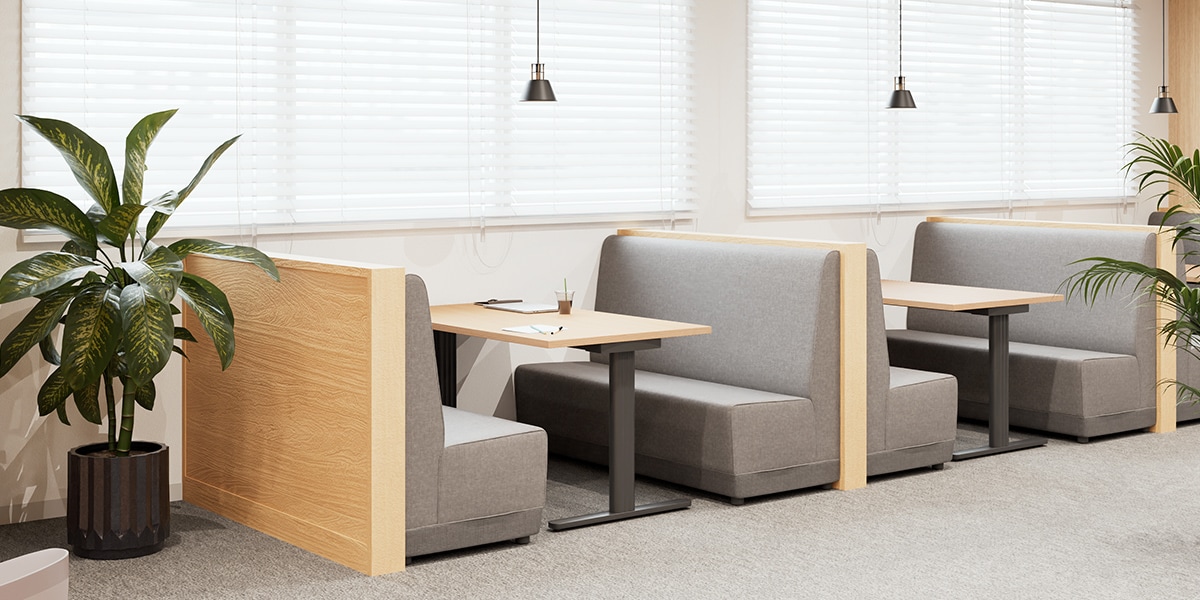 【約50坪・14人用】働き方を自由に選べる、カフェ×コワーキング発想のオフィス