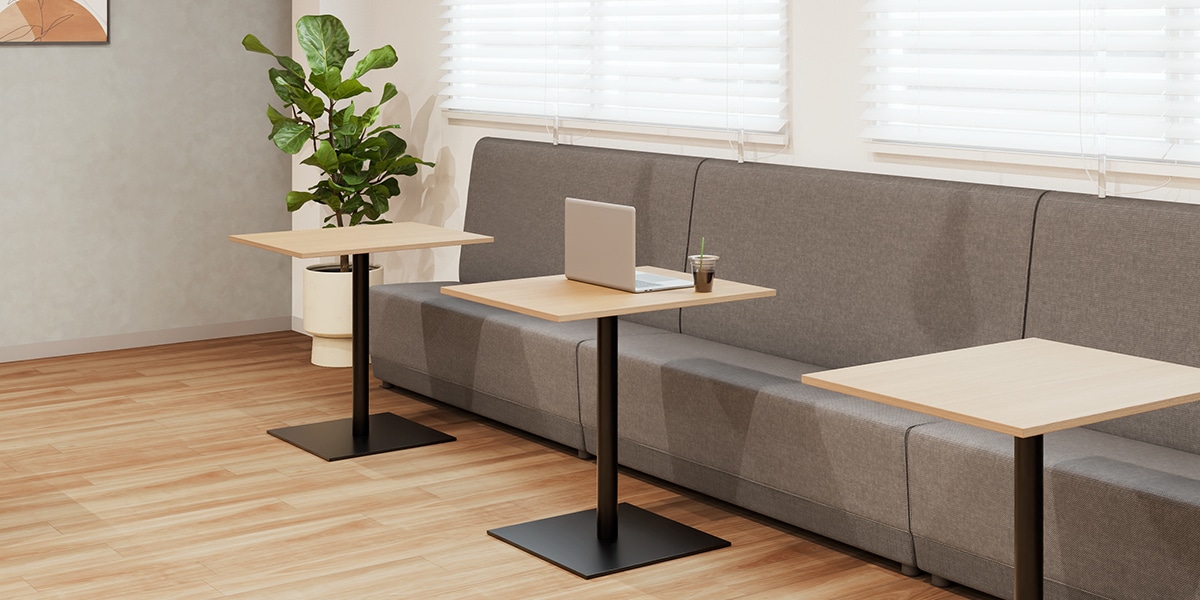 【約50坪・14人用】働き方を自由に選べる、カフェ×コワーキング発想のオフィス