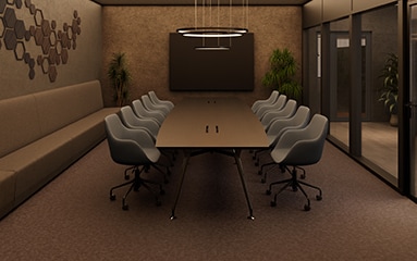 【65坪・20人用】気分とタスクで座席を選べる“居心地のよい基地”を目指したABWオフィス