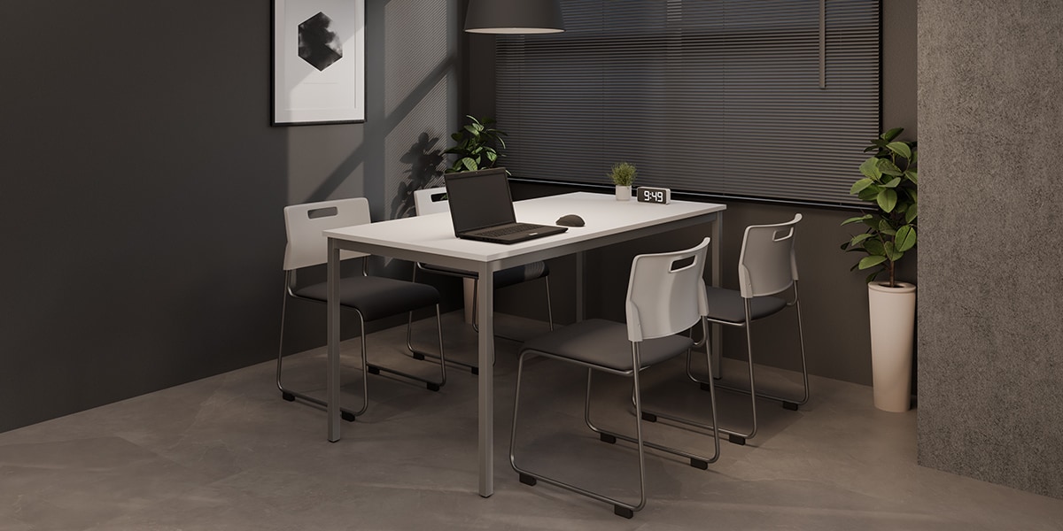 【15坪・5人用】品よく整うシックな小規模おしゃれオフィス