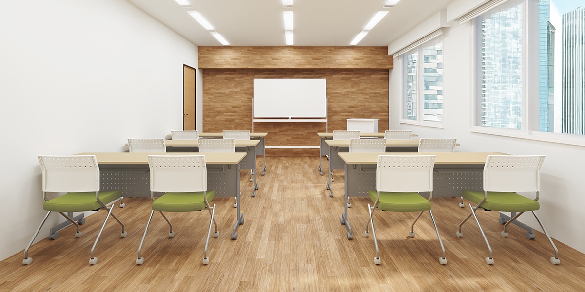 【約30坪・6人用】機能性が高いナチュラルテイストのおしゃれオフィス