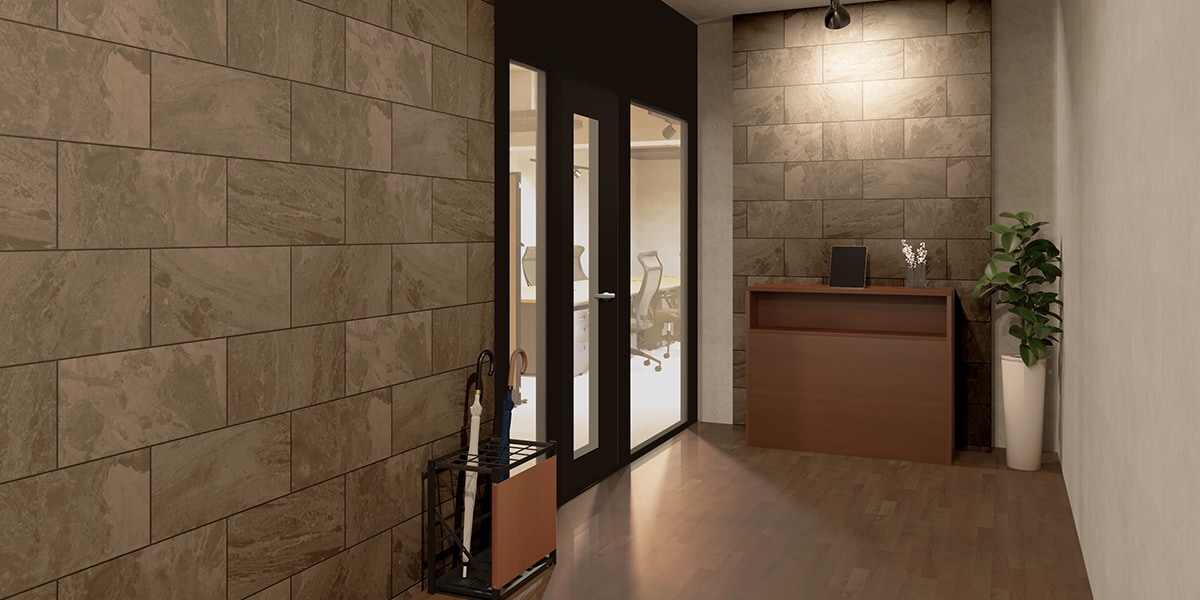 【約20坪・8人用】インダストリアルモダンテイストのおしゃれオフィス