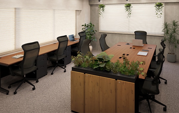 小規模オフィスでつくる、落ち着きのある“インダストリアル調”空間デザイン