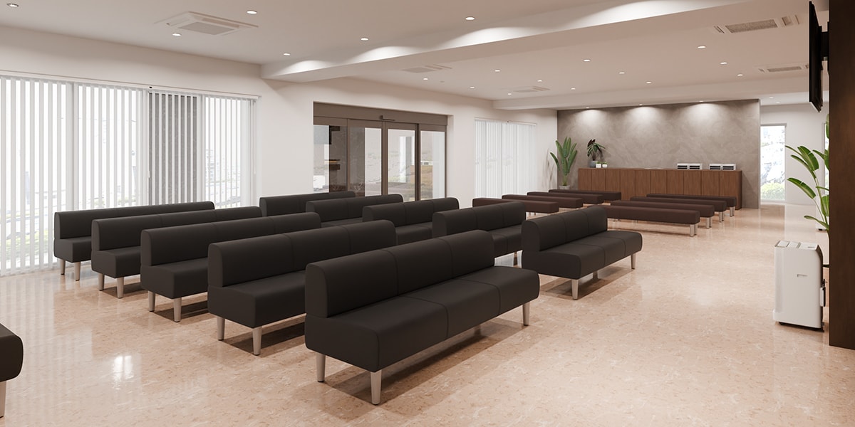 【坪数別】病院・クリニックのおしゃれな受付レイアウト実例3選