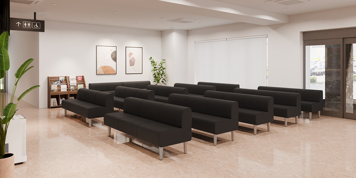 【坪数別】病院・クリニックのおしゃれな受付レイアウト実例3選