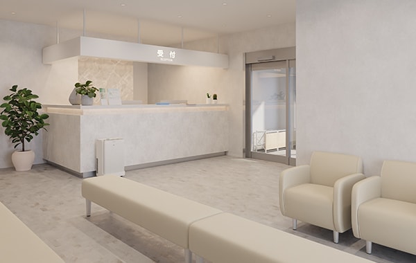 【坪数別】病院・クリニックのおしゃれな受付レイアウト実例3選
