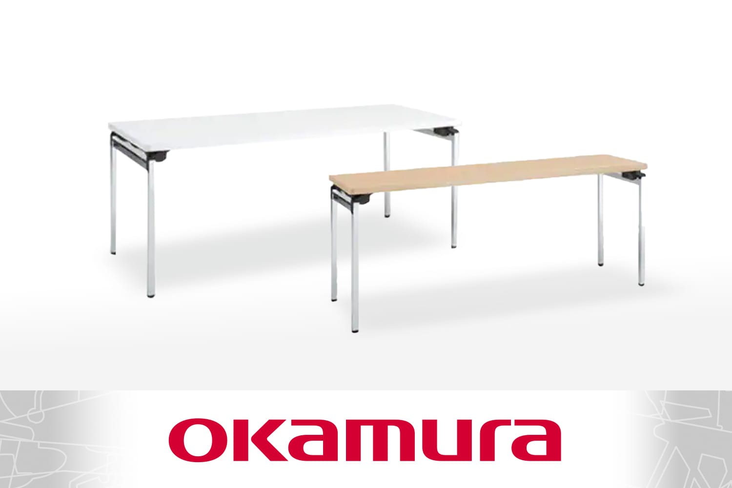 折りたたみテーブル/ 会議用テーブル・ミーティングテーブル/テーブル/オカムラ(okamura)の通販